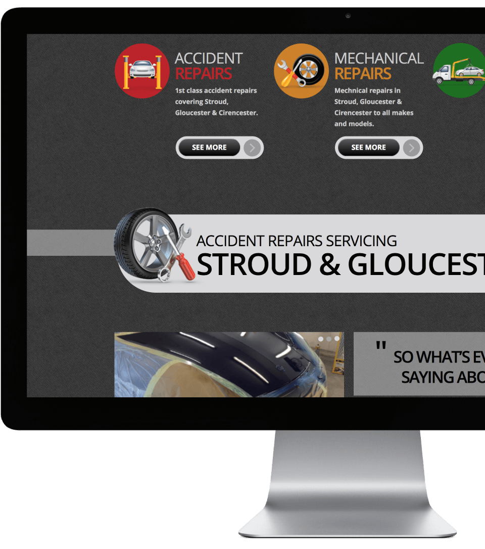 Web design Gloucester 1st Class