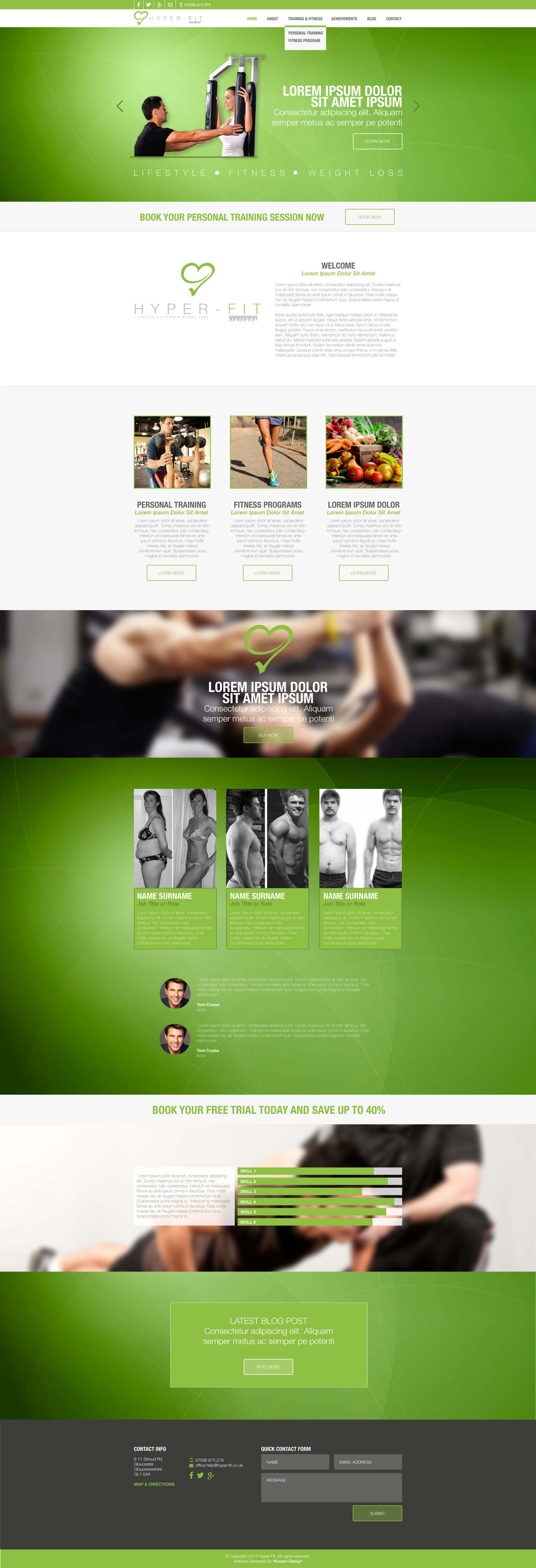 Bespoke website design in Gloucester
